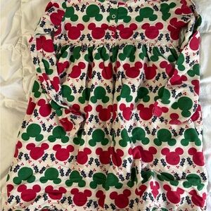 Hanna Andersson Red and Green Kids Pajama Nightgown